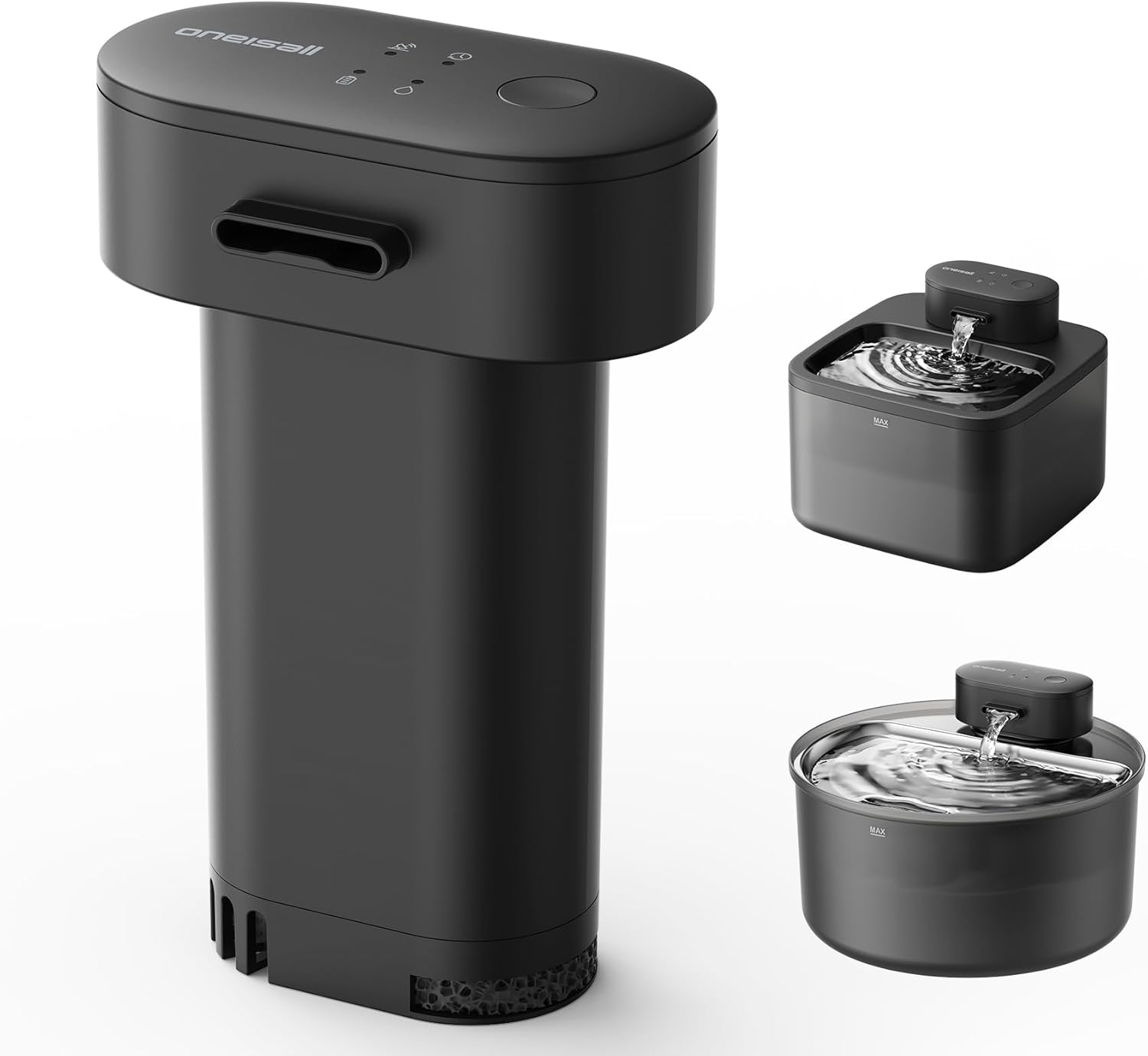 Bomba de repuesto para fuente de agua para gatos oneisall, inalámbrica, 3.5L