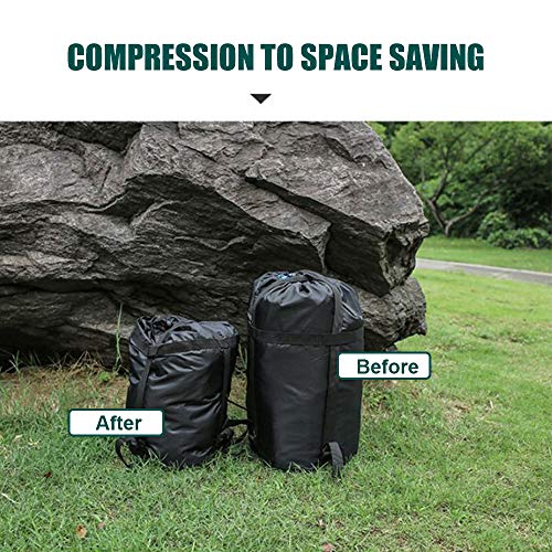 Saco de armazenamento de compressão de saco de dormir, Romacci Saco de dormir grande saco de compres