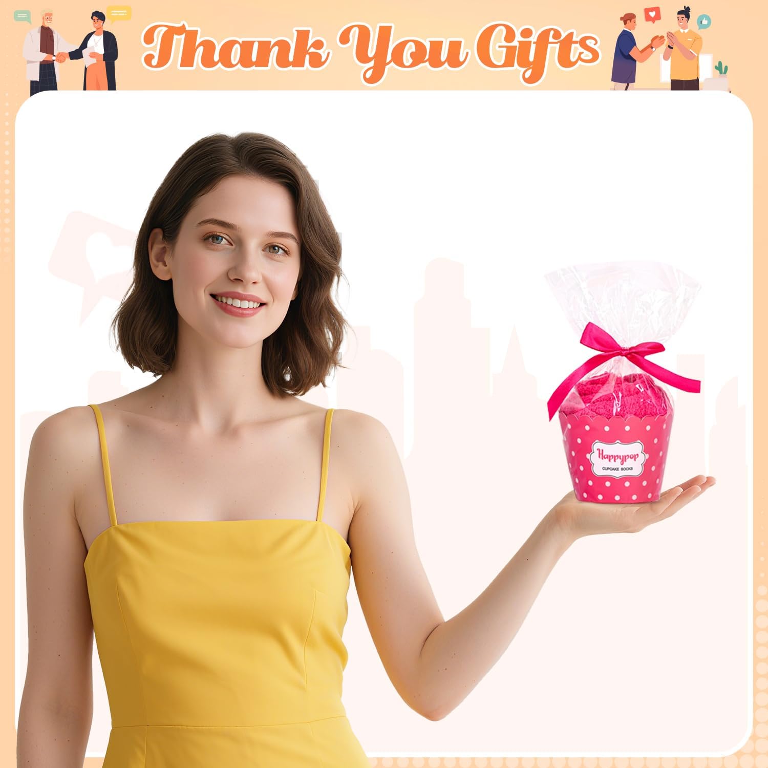 HAPPYPOP Bestfriend Gifts - Friendship Bestie Gifts, Boss Birthday Neighbor Socks - Image 5