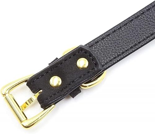 Vista 4 de LEWECEEO PU Leather Bow Collar Necklace Choker with Bell Cat Cosplay Kitty Necklace Choker Collar for Women