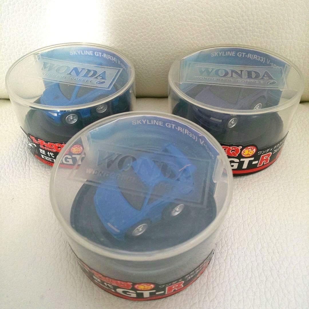 Amazon.co.jp: ミニミニチョロQ 歴代GT-R WONDAおまけ 全種類 : おもちゃ