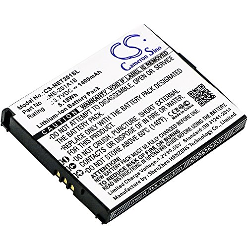 Tecnologia: Li-ion TECHTEK Batteria 1400mAh compatibile con [NEC] NE-201A1A, Terrain sostituisce NE-201A1B