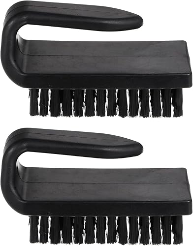 HARFINGTON Cepillo de limpieza antiestático, mango en forma de U, 0.787x1.772 in, cerdas conductoras de plástico fotovoltaico, cepillos