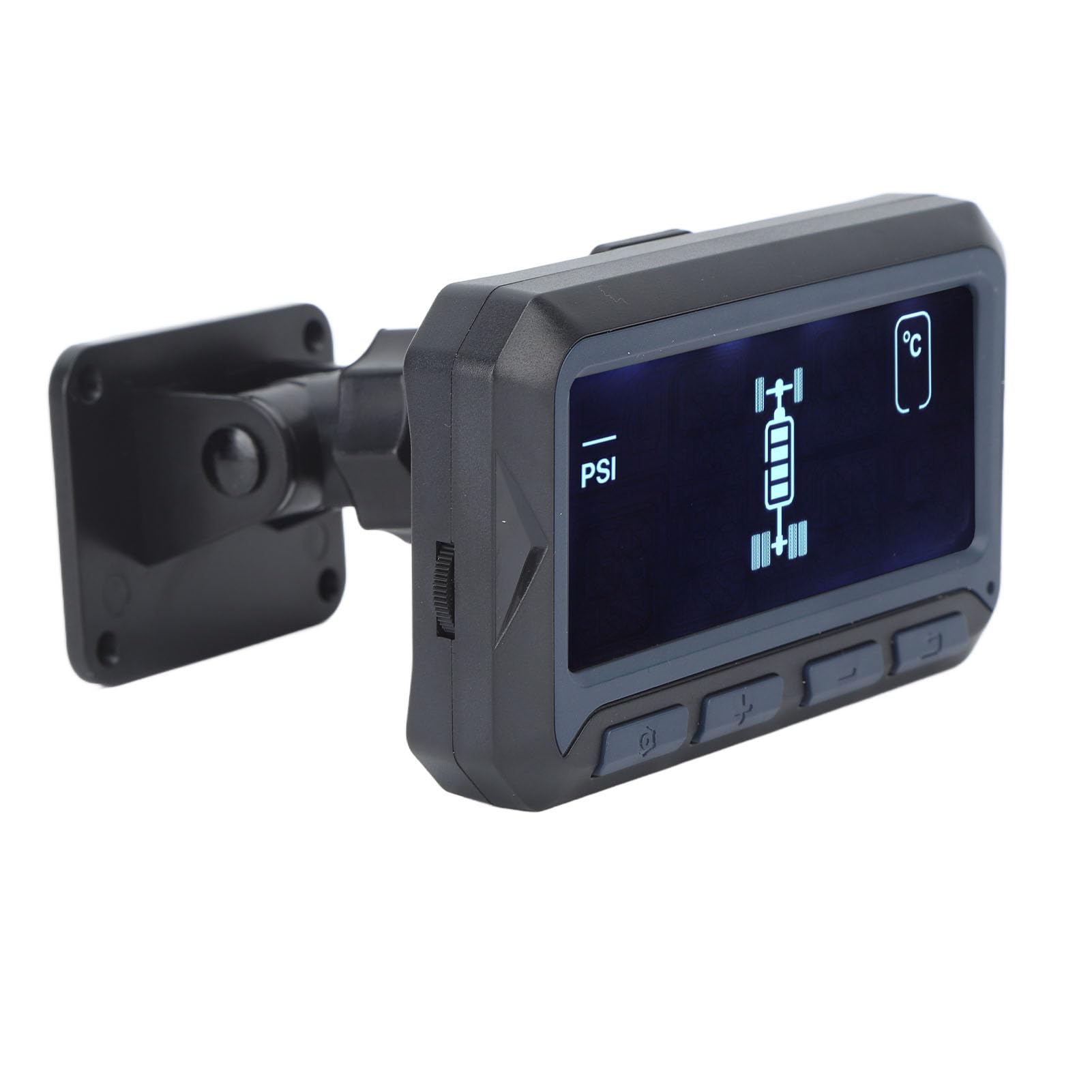 Monitor solare wireless della pressione dei pneumatici con 6 sensori DC 5 V, di monitoraggio in tempo reale per auto, camion, universale, TPM, per auto, camper, moto