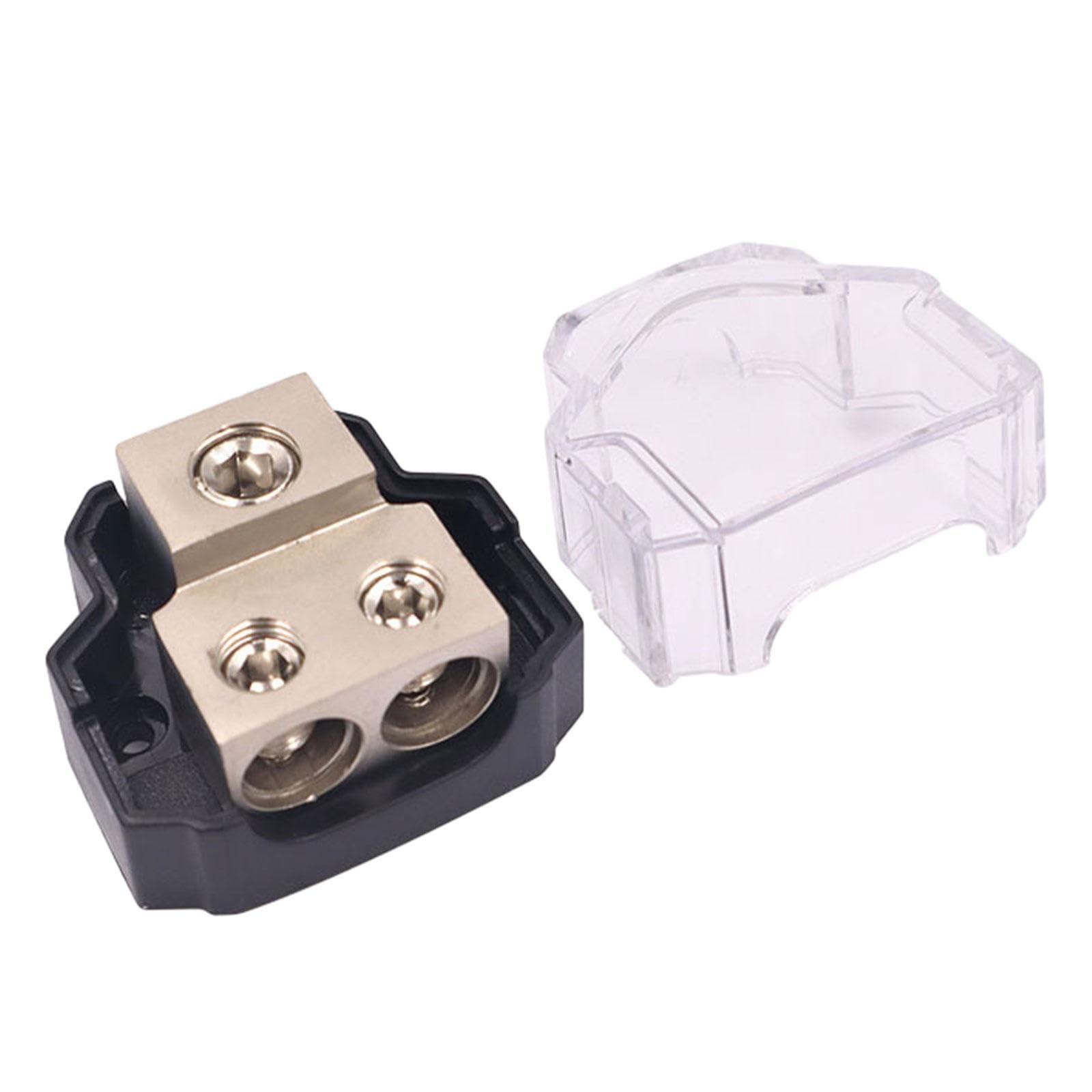 CALANDIS™ 2 Way Power Distribution Block for Car Audio for RV ATV Vehicles Sturdy Zinc Alloy | Distribution Blocks | Car Audio & Video Installation | Vehicle Electronics & GPS-image-9