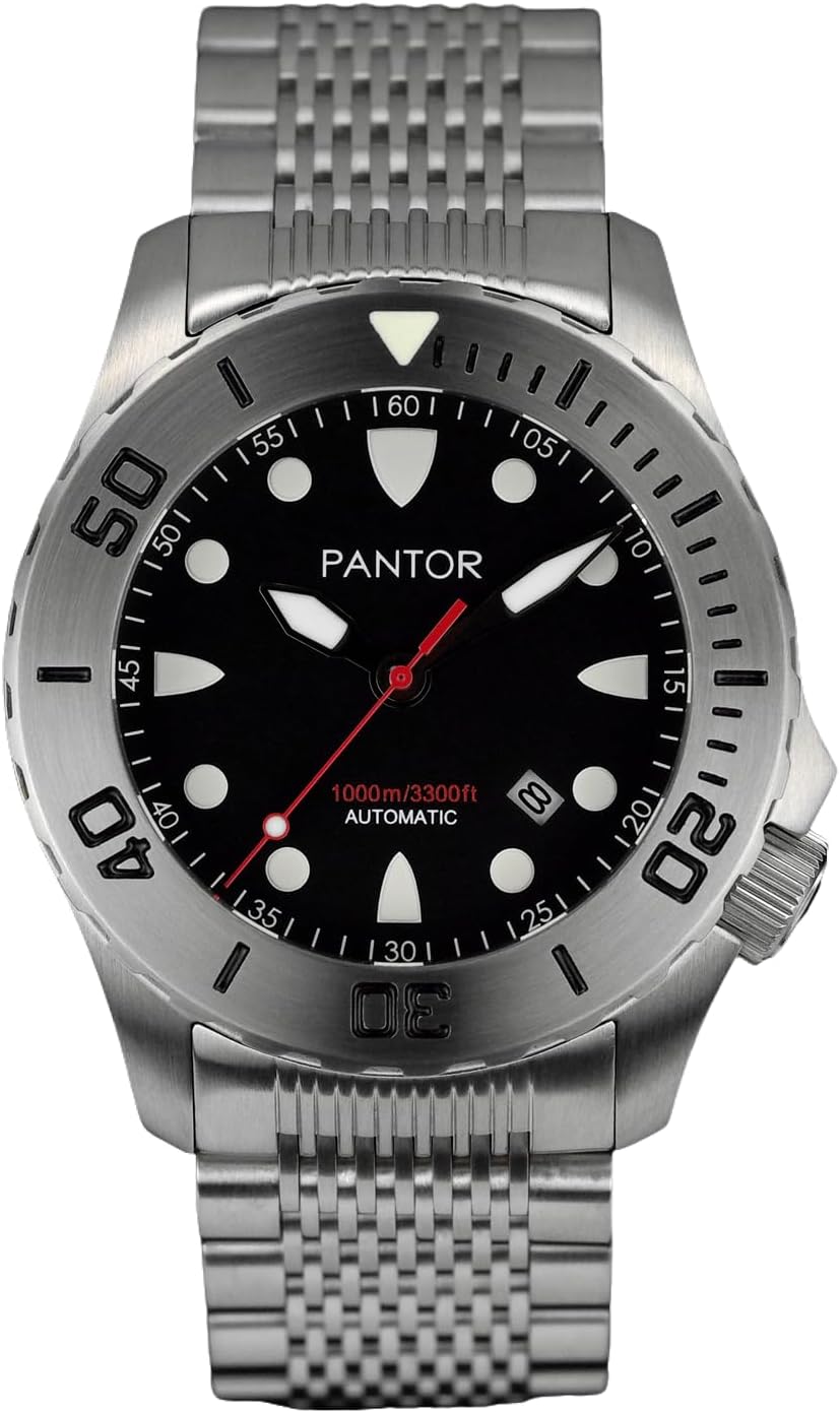 Seahorse Dive Watch,1000m Auotmatic Diver Watches,Big 45mm Watch Men