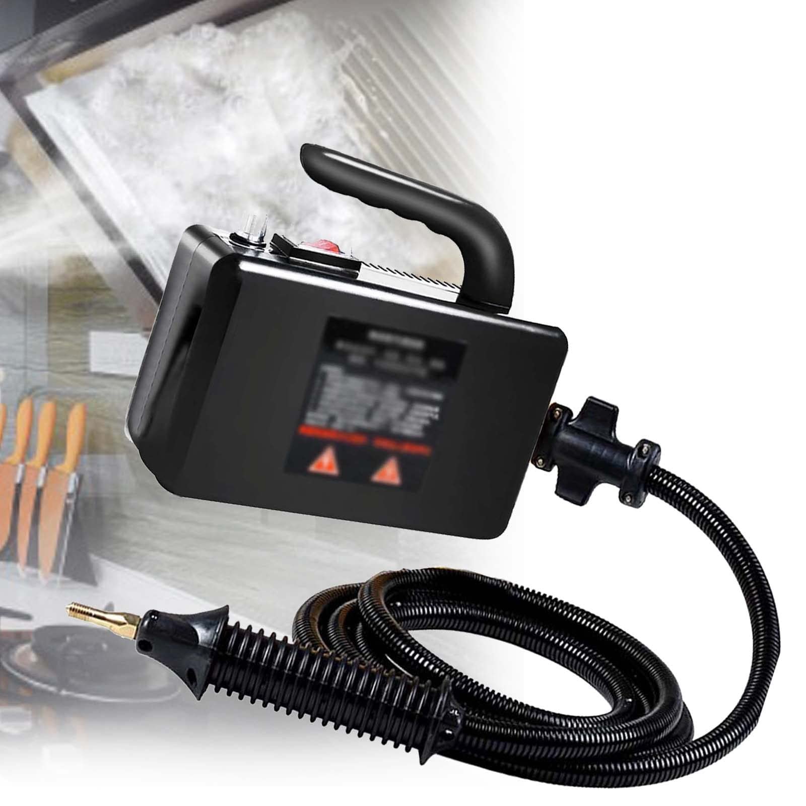 Limpiador a vapor portátil Máquina de vapor portátil de alta temperatura de 2600 W Limpiador a vapor multifuncional inteligente para aceites pesados y manchas intensas en cocinas, automóviles, baños