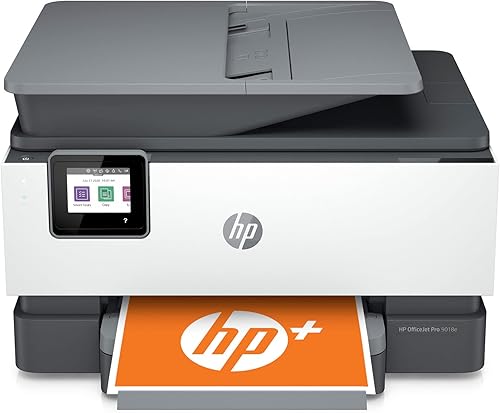 HP OfficeJet Pro 9018e - Impresora inalámbrica a color todo en uno con tinta instantánea adicional de 6 meses con HP 1G5L5A