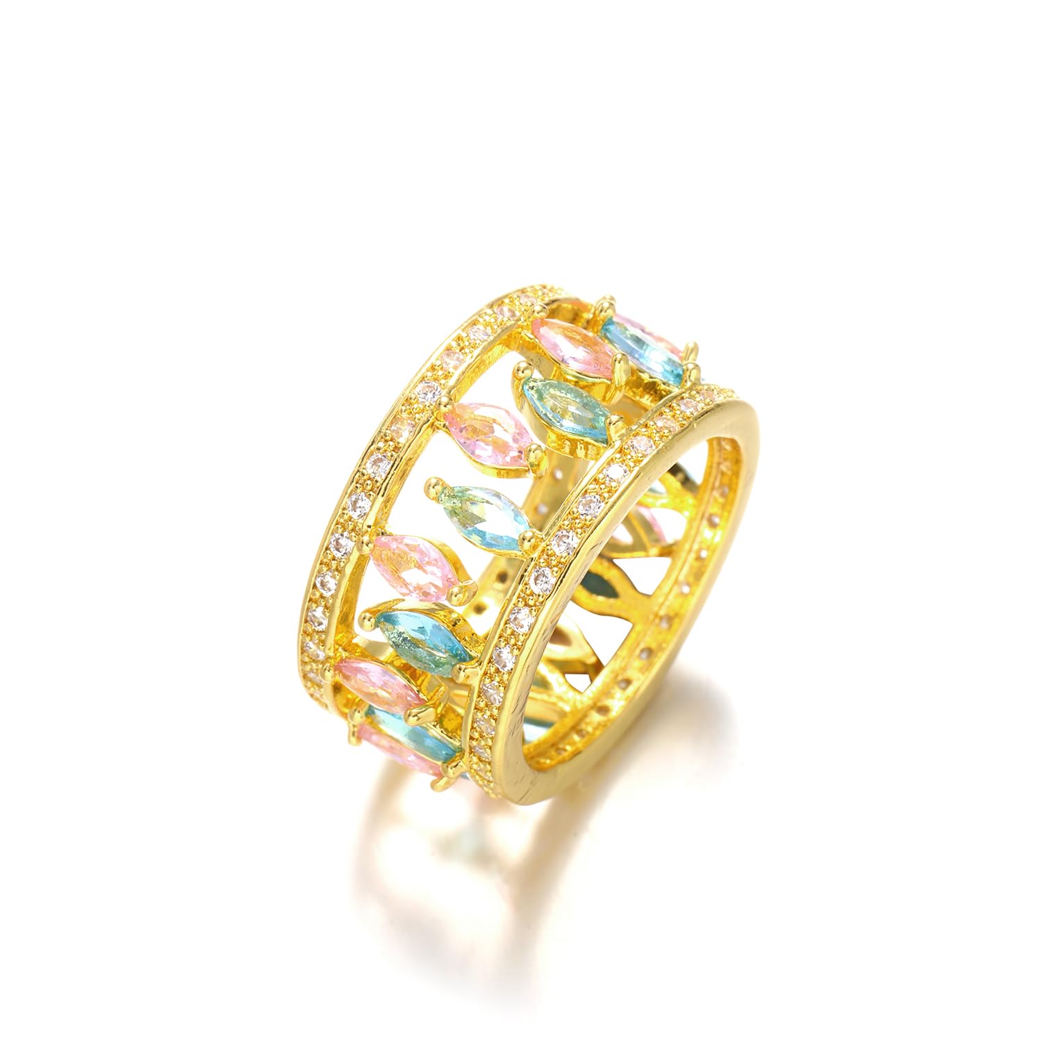 SALTY Fashion 2 in 1 Baguette Finger Ring for Women & Girls | Pack of 2 | Anti-Tarnish | Fancy | Stylish & Minimal | Birthday Gift | Aesthetic Jewellery | Accessories for Everyday Wear (B0CVXPYVJ5) Amazon Price History, Amazon Price Tracker