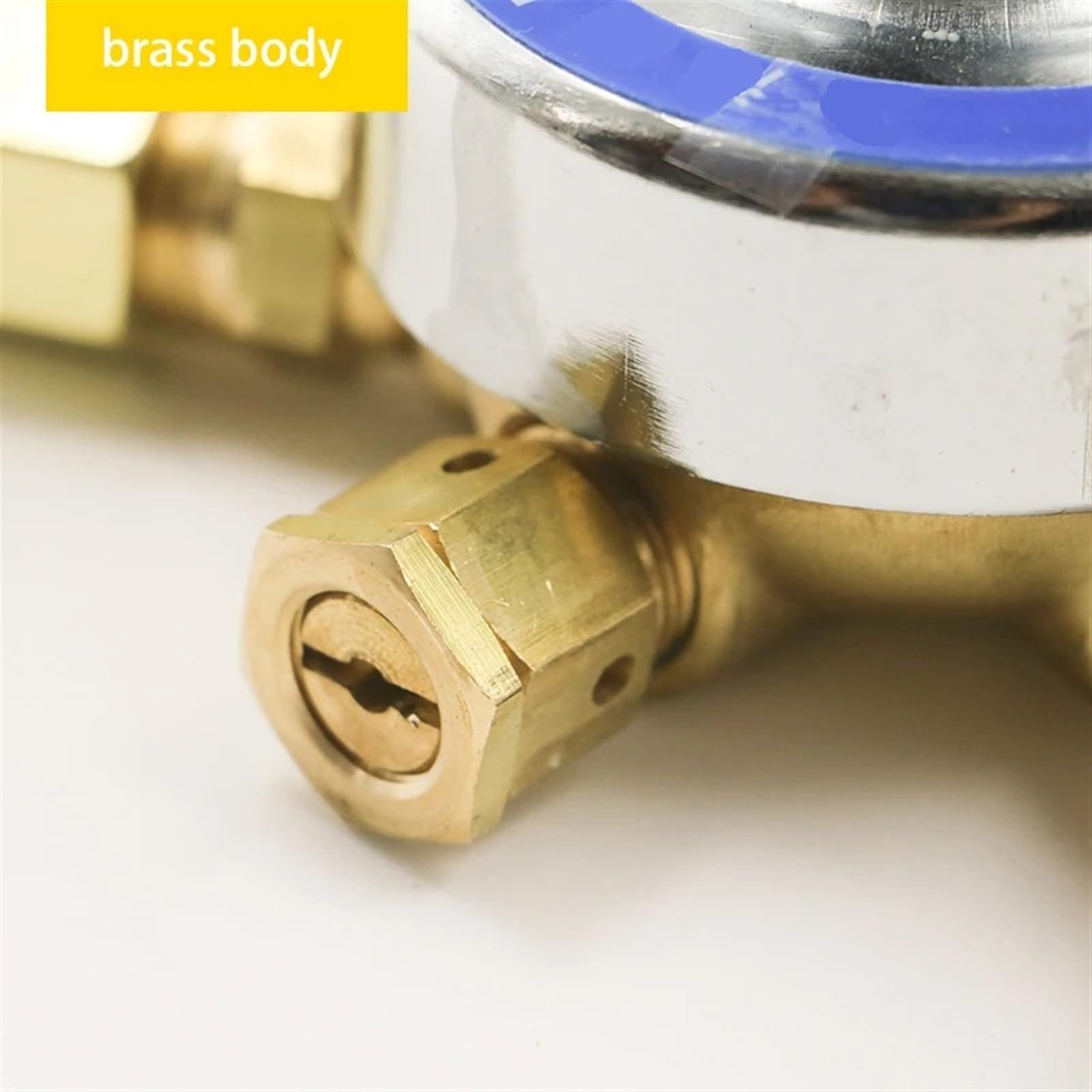 M16*1.5mm Methane Regulator for Gas Cylinder Pressure Relief Valve Pressure Gauge 1 * 25 1.6 * 25 2.5 * 25(1 * 25)