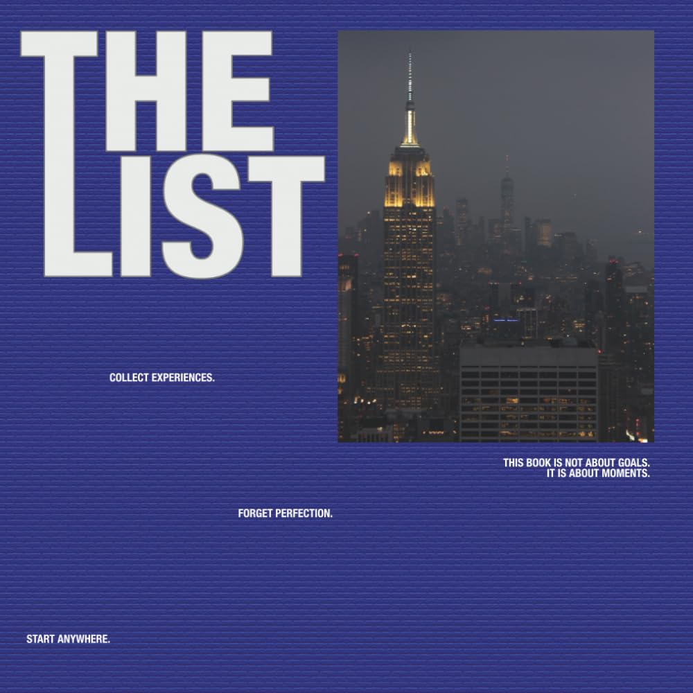 THE LIST.: A bucket list book for ideas & experiences