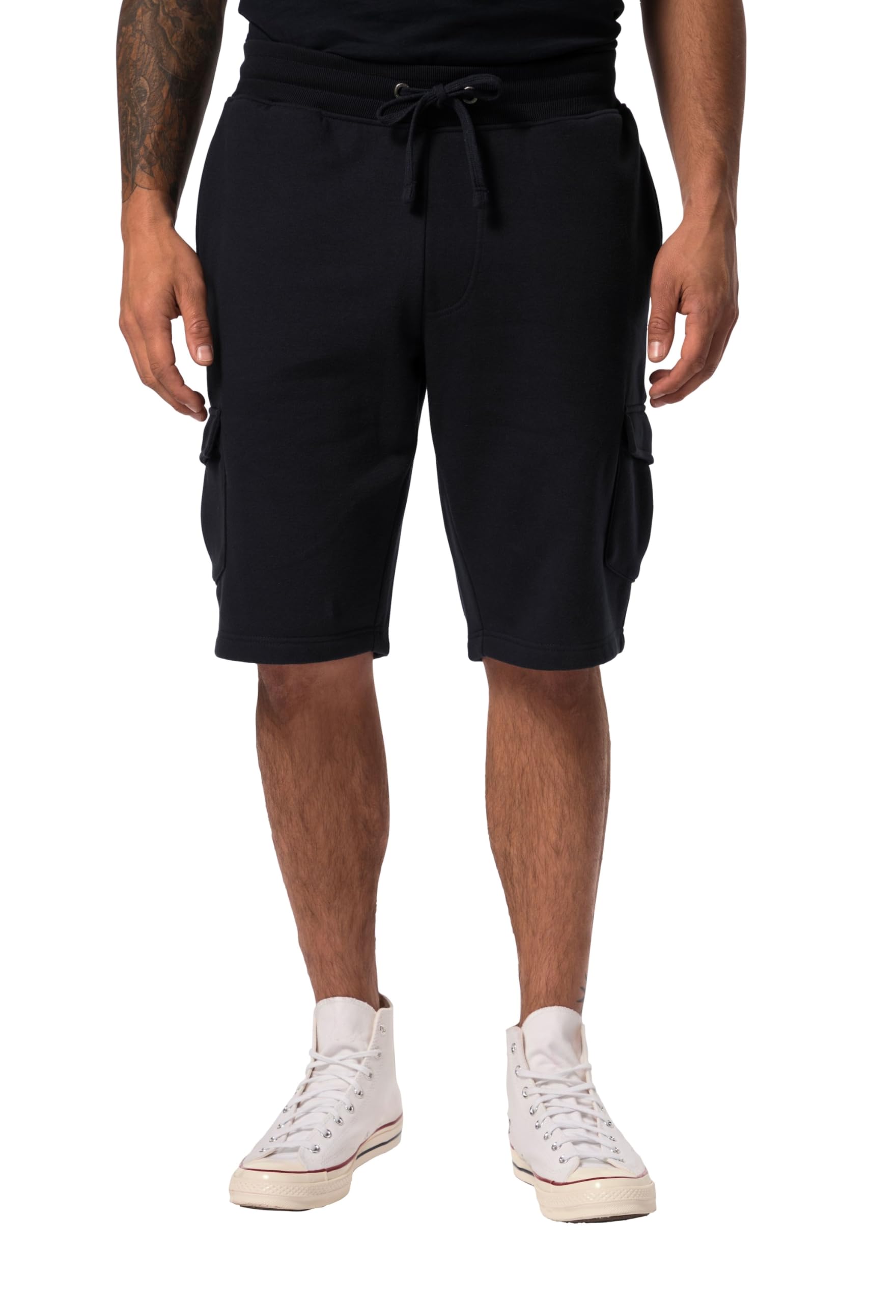 JP 1880 Herren Sweat-cargobermuda, Elastikbund, Cargotaschen Casual Pants