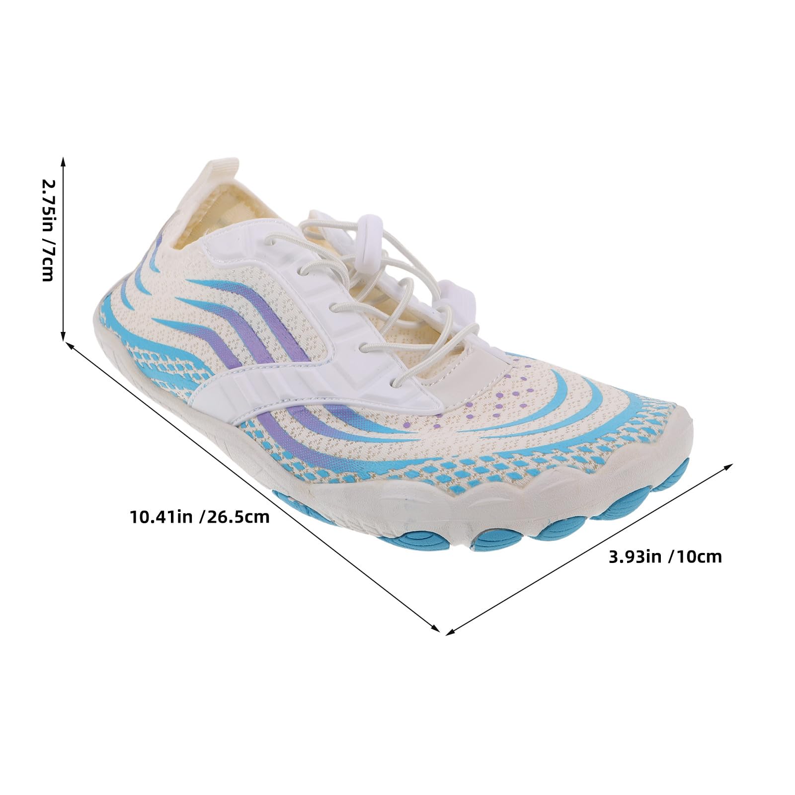 Gatuida 1 Paar Wasserschuhe für Strandspaziergang: Schnell trocknende Aqua-Schuhe – Barfuß Pool-Socken, atmungsaktiv – Outdoor-Reiseschuhe zum Surfen, Schwimmen und Tauchen, Größe 39