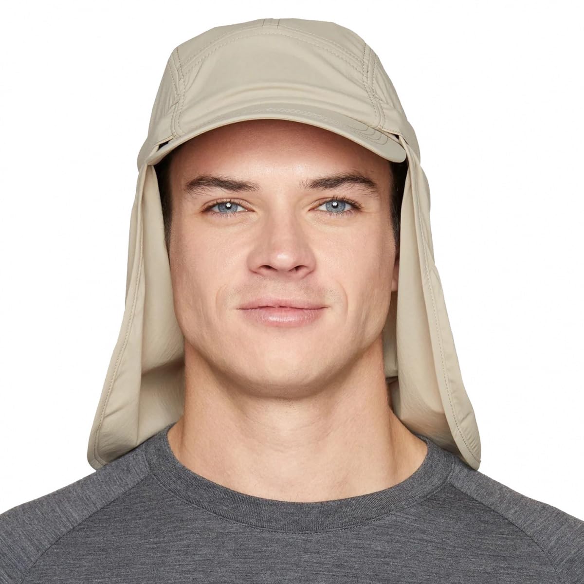 Tilley Casquette 5 Panel Ultralight Sun Shield Taupe