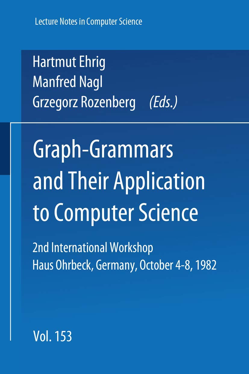 Buy Graph-grammars and Their Application to Computer Science — BookShops.in