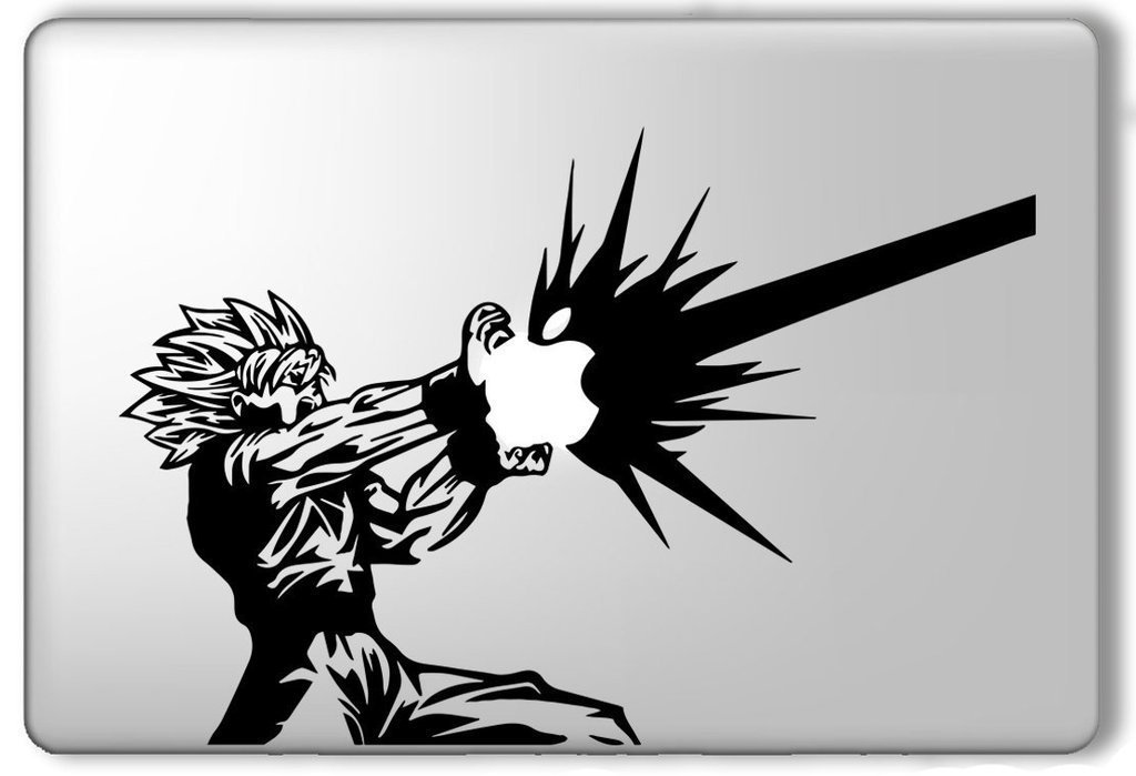Fusion Graphix Goku Kamehameha Lapton skin Stickers (Black) (B075DG14F4) Amazon Price History, Amazon Price Tracker