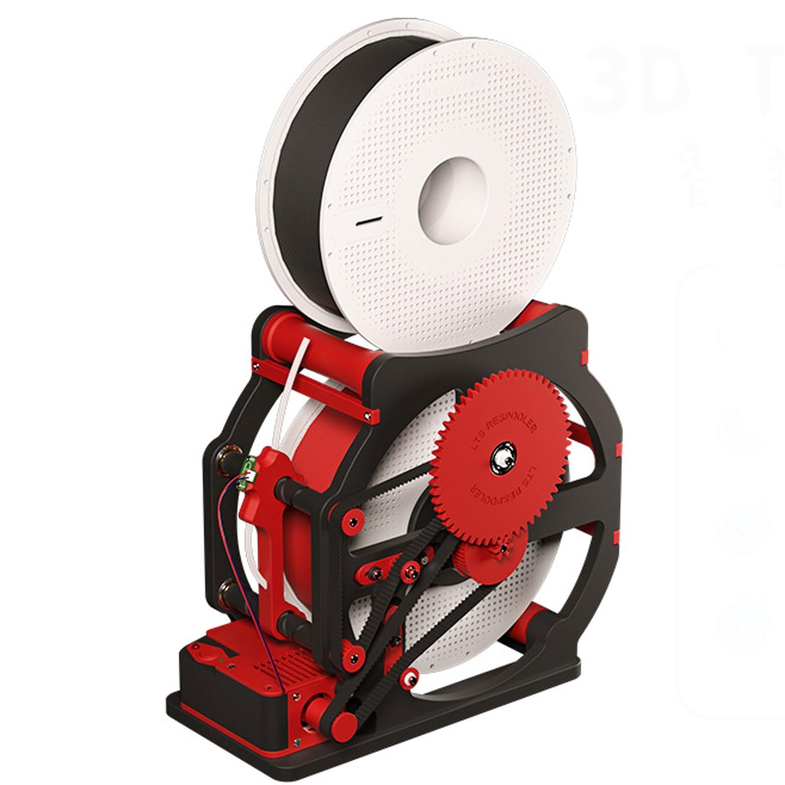 Enrouleur de bobine de filament 3D électrique automatique anti-emmêlement