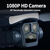 karuisrc Összecsukható Drón 2x1080P HD Kamera, FPV, LED Világítás, Optikai Pozicionálás 2