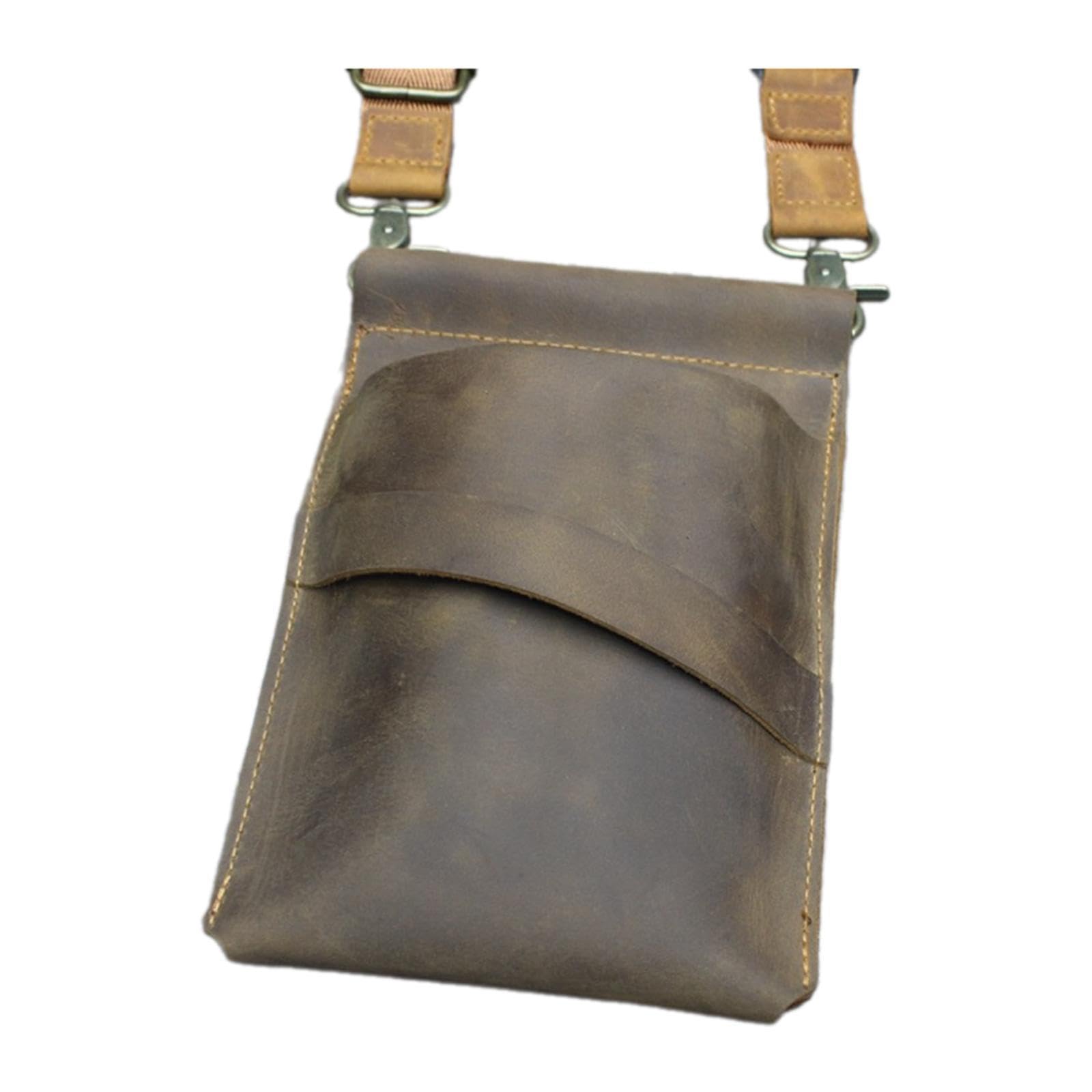Hairdresser Scissor Bag Professional Tool Bag for Salon Stylist Tool Barbers Deep Brown-image-25