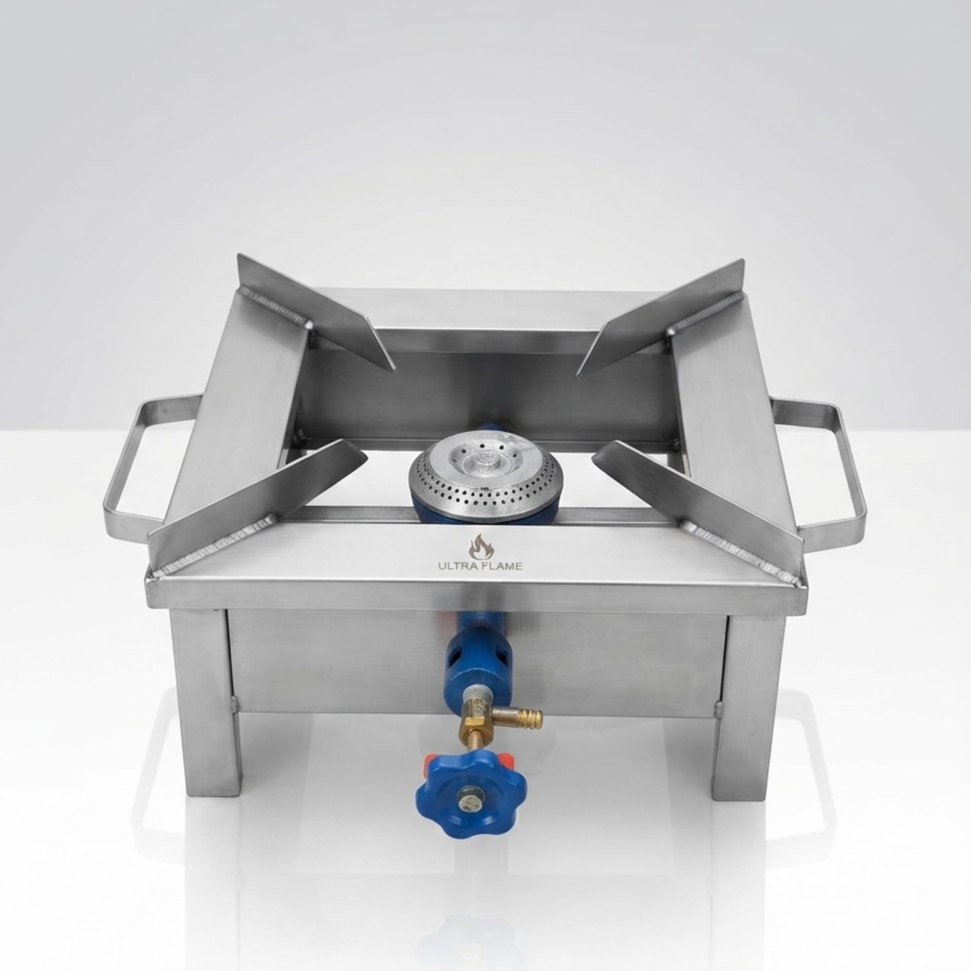 Heavy Duty Stainless Steel Single Burner Gas Bhatti | Commercial Gas Stove | High Flame Burner for Hotel, Restaurant & Outdoor Cooking-image-20