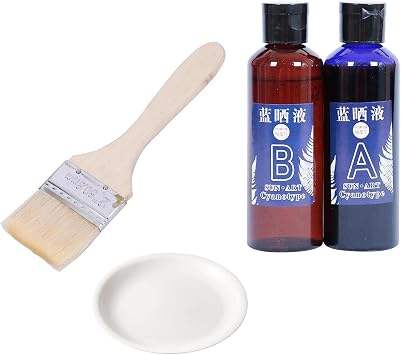 2 Bottles Jacquard Cyanotype Cyanotype Printing DIY Kit Sensitizer Set Printmaking Starter Kit Handmade Cyanotype Suitable for Gift Giving
