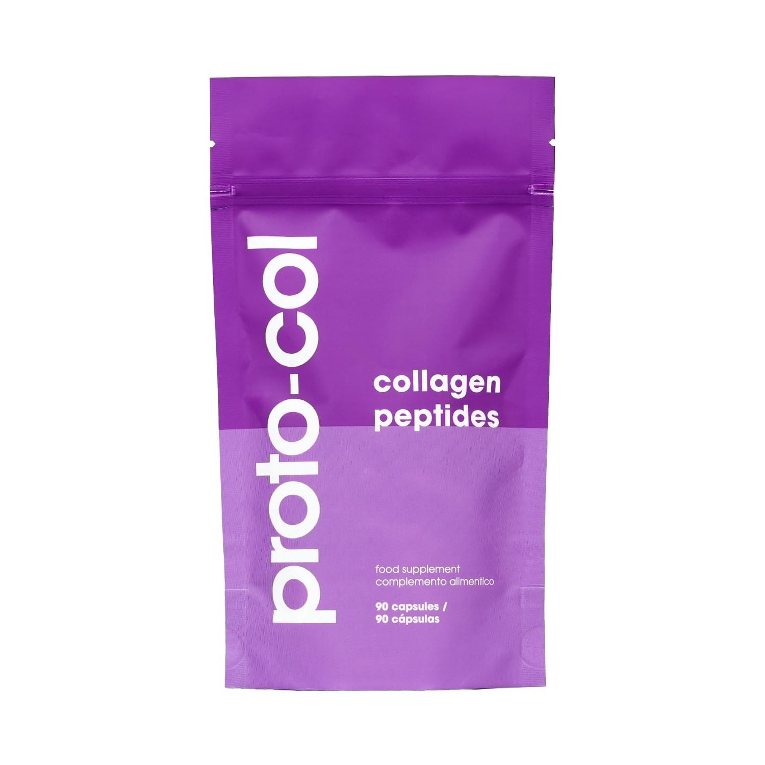 Collagen Peptides Capsules 1,200mg (90 Capsules) | Daily Anti-Ageing Supplement with Verisol B for Skin Elasticity, Hair, Nails and Joints | Made in The UK
