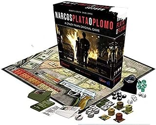 Comprar CRAZY PAWN Narcos: Plata o Plomo Juegos DE Mesa, Multicolor, único (8436581780130)