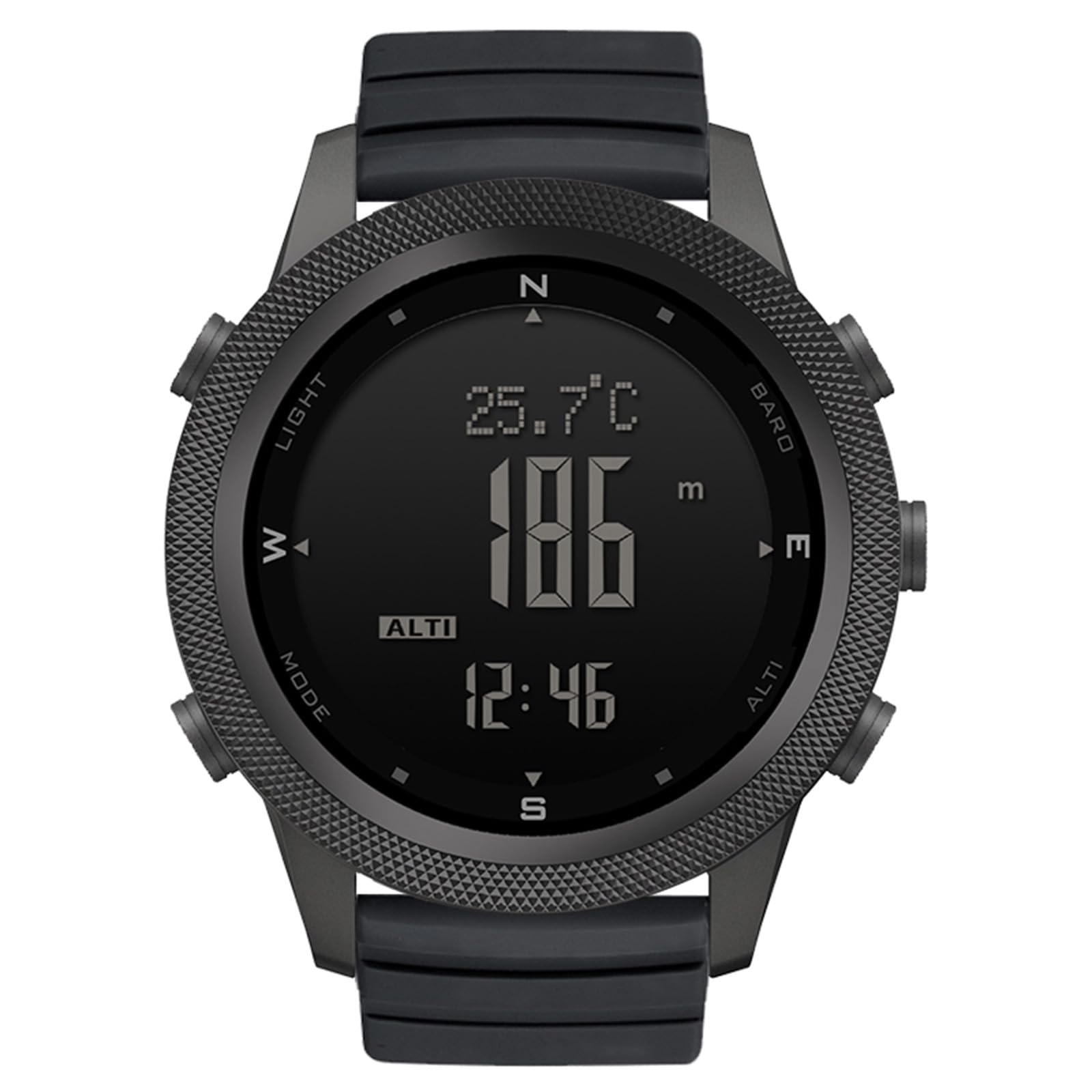 NORTH EDGE APACHE-46 Orologi Sportivi Digitali da Uomo Orologi Militari con Bussola Temperatura Passi Tracker Sport Orologi Tattici di Sopravvivenza