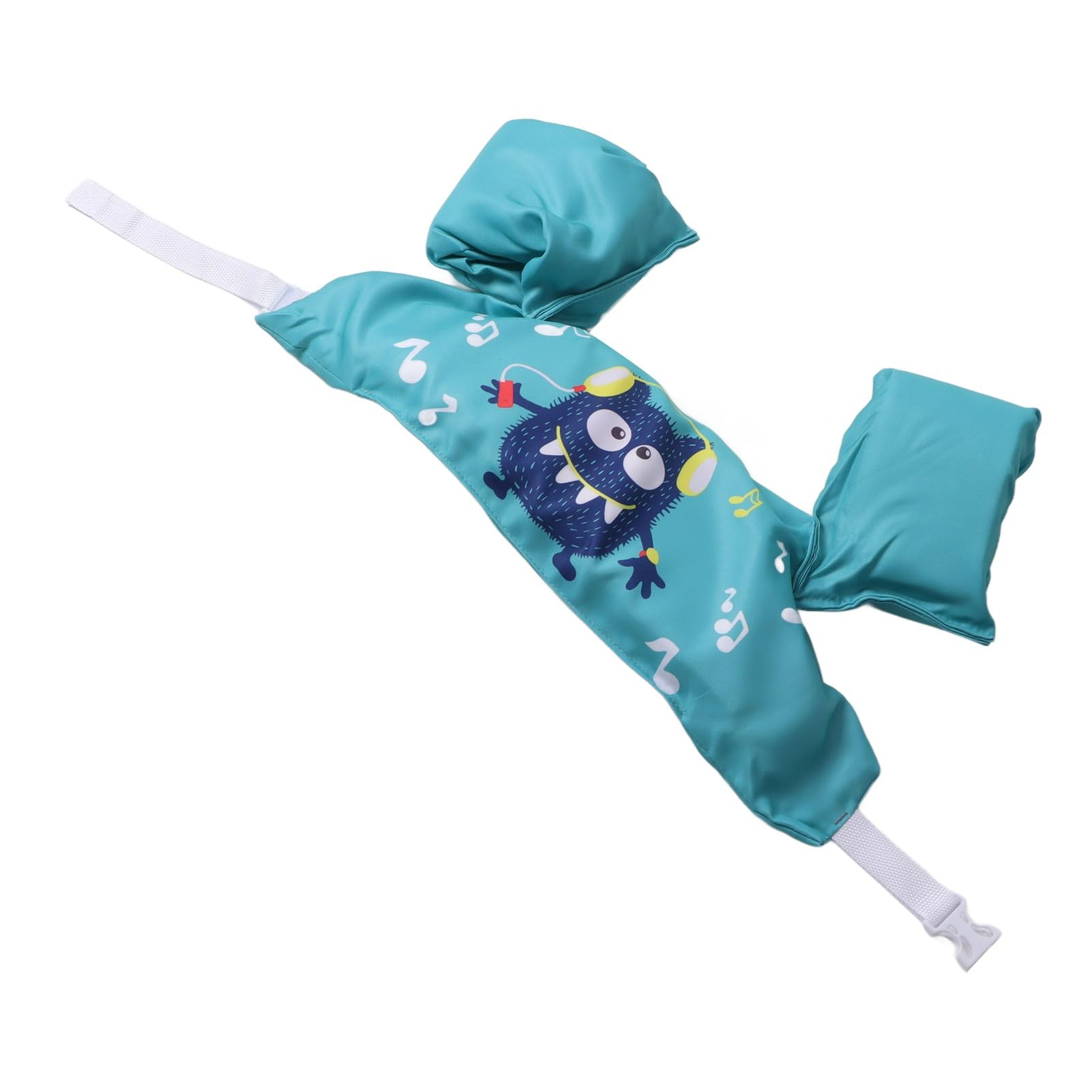 Chaleco de Natación para Niños, Amplio Soporte de Flotabilidad, Flotadores para Niños Pequeños, Fácil de Poner y Quitar, a Prueba de Desgaste para Piscina