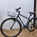 Bae Blues Bicycle Front Cargo Rack, Universal Mounting Pannier, Bike Luggage Carrier Kit - Black gallery image