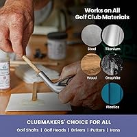 Vista 5 de Brampton PRO-FIX - Epoxi de golf de curado rápido, reparación de palos de golf individual, reparación de palos de golf de 10 minutos, epoxi de golf