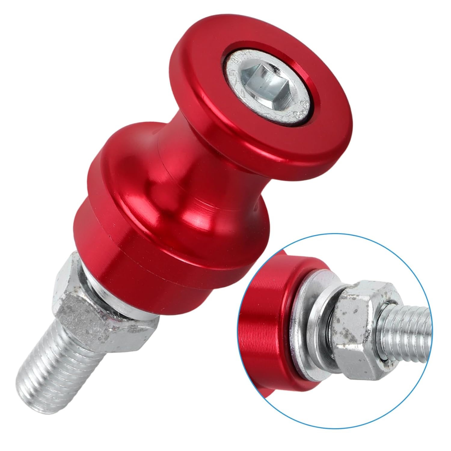 Alipis Winch Hook Screw Hooks Aluminum Winch Hook Holder Soft Shackle Off-Road Winch Equipment Winch Hook Alignment Aluminum Fairlead Holder Self-Centering Winch Hook Steel Red