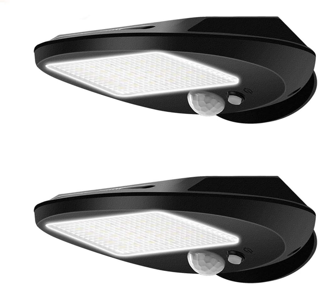 30 LED Solar Lights, EMIUP Outdoor Solar Motion Sensor Lights Security Waterproof Wireless Bright for Driveway Garden Wall Deck Yard Patio Step Stair (2 Pack)