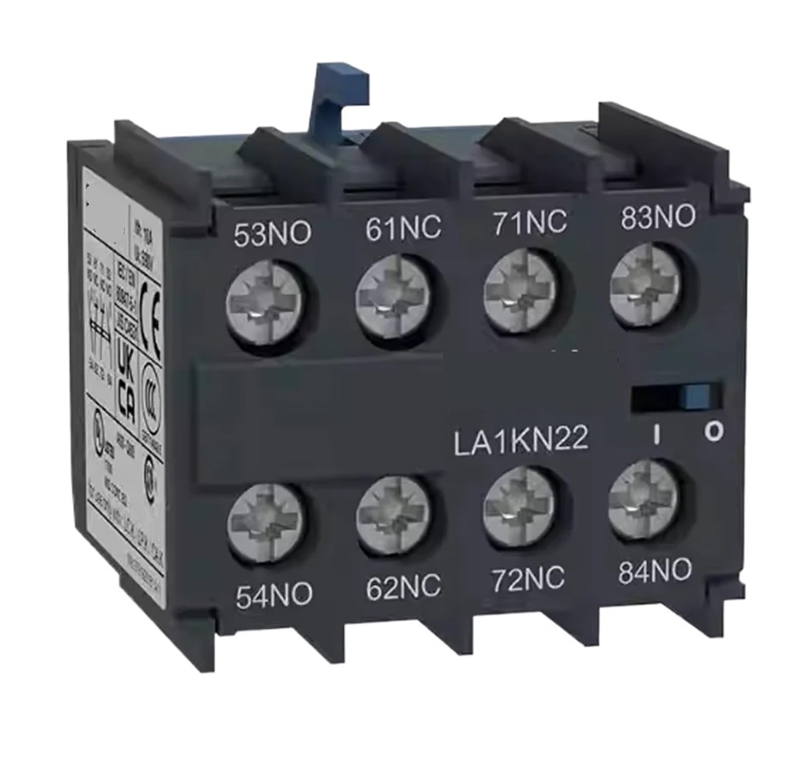 SJJBVPYX Auxiliary contact block of the terminal relay LA1KN22 LA1 - KN22 is used for the 2NO 2NC contactor switch