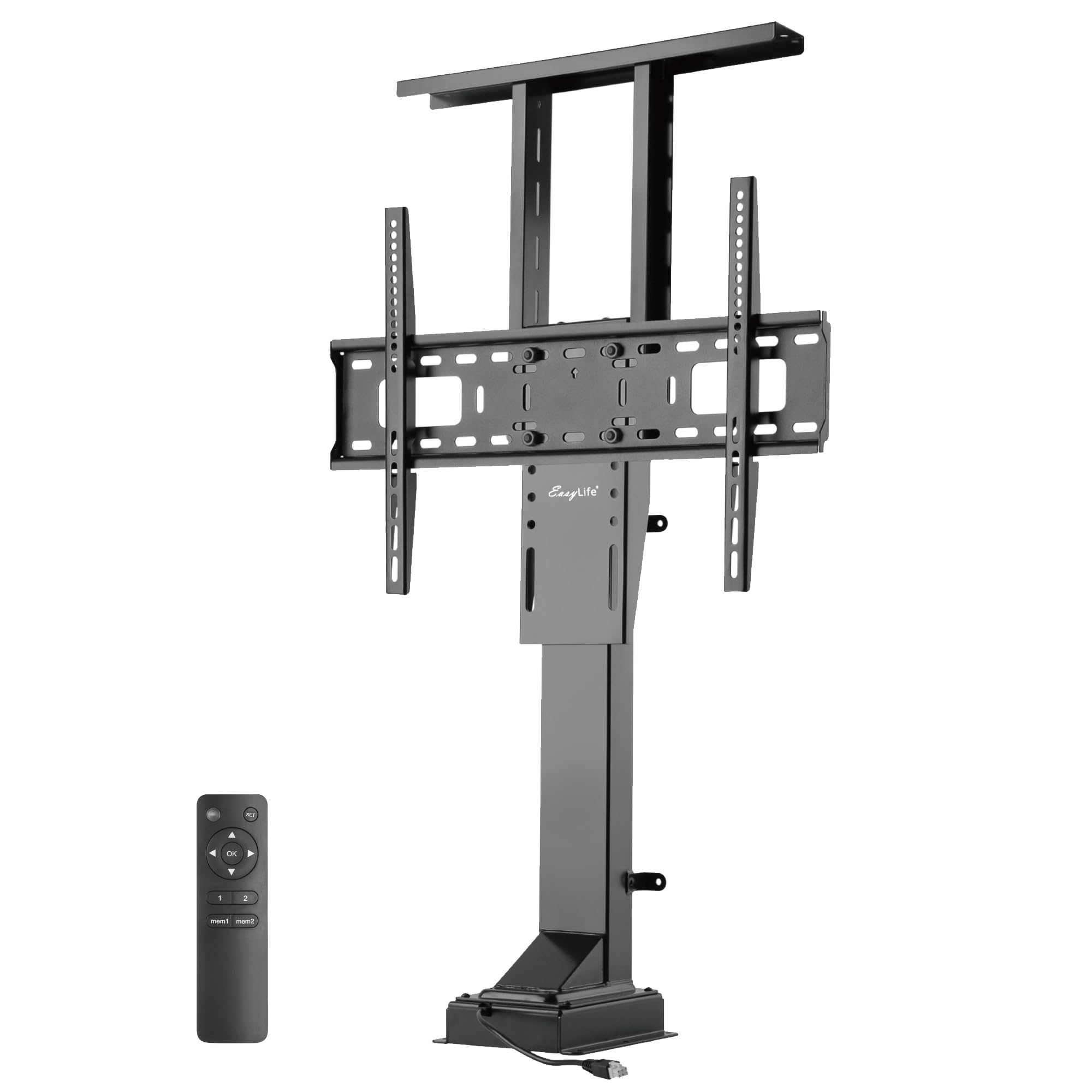 EasyLife TV-Lift Bodenständer elektrisch 37-65 Zoll, VESA 600x400, schwarz