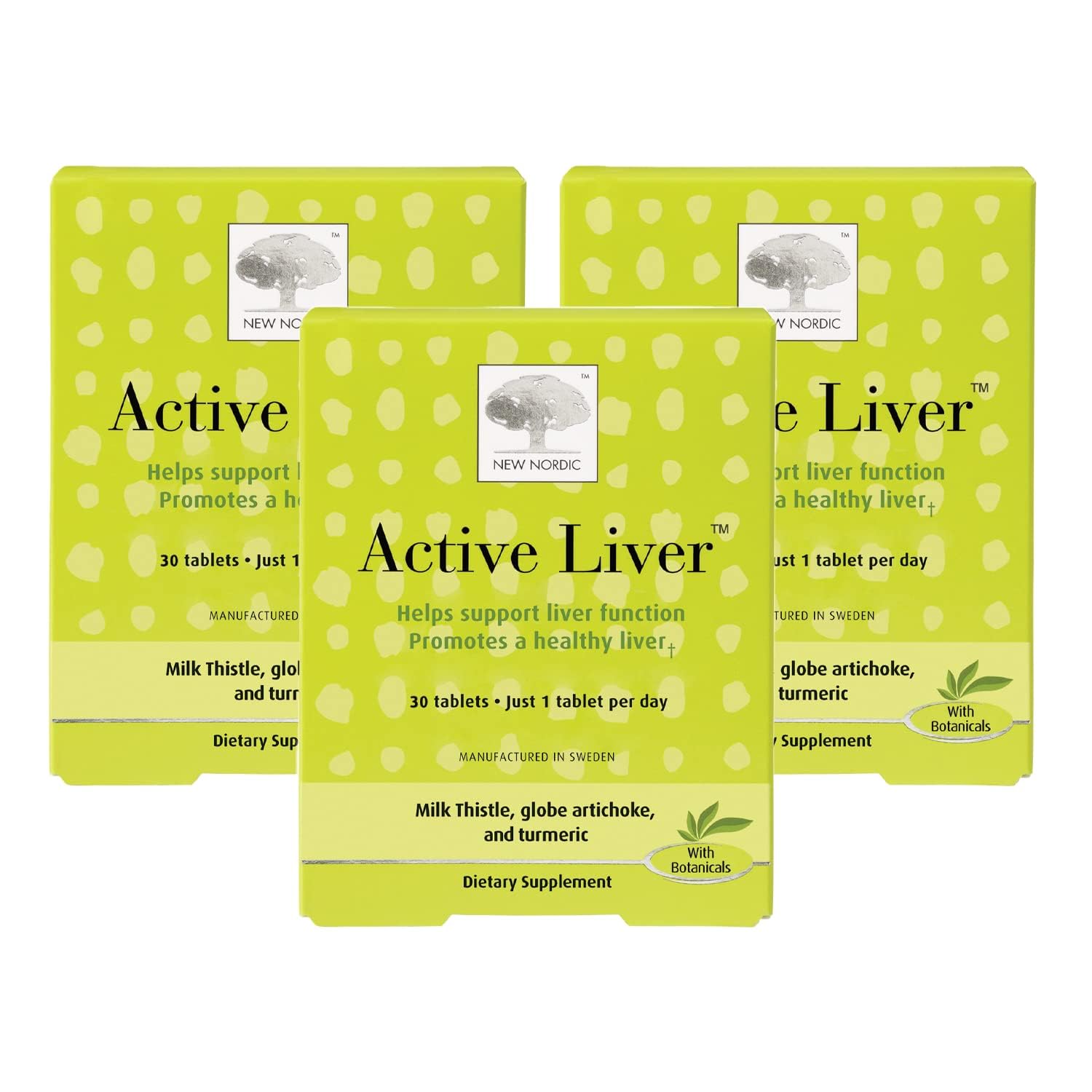 NEW NORDIC Active Liver Daily Support Supplement 30-Day Supply - 30 Tablets — Amazon image 9