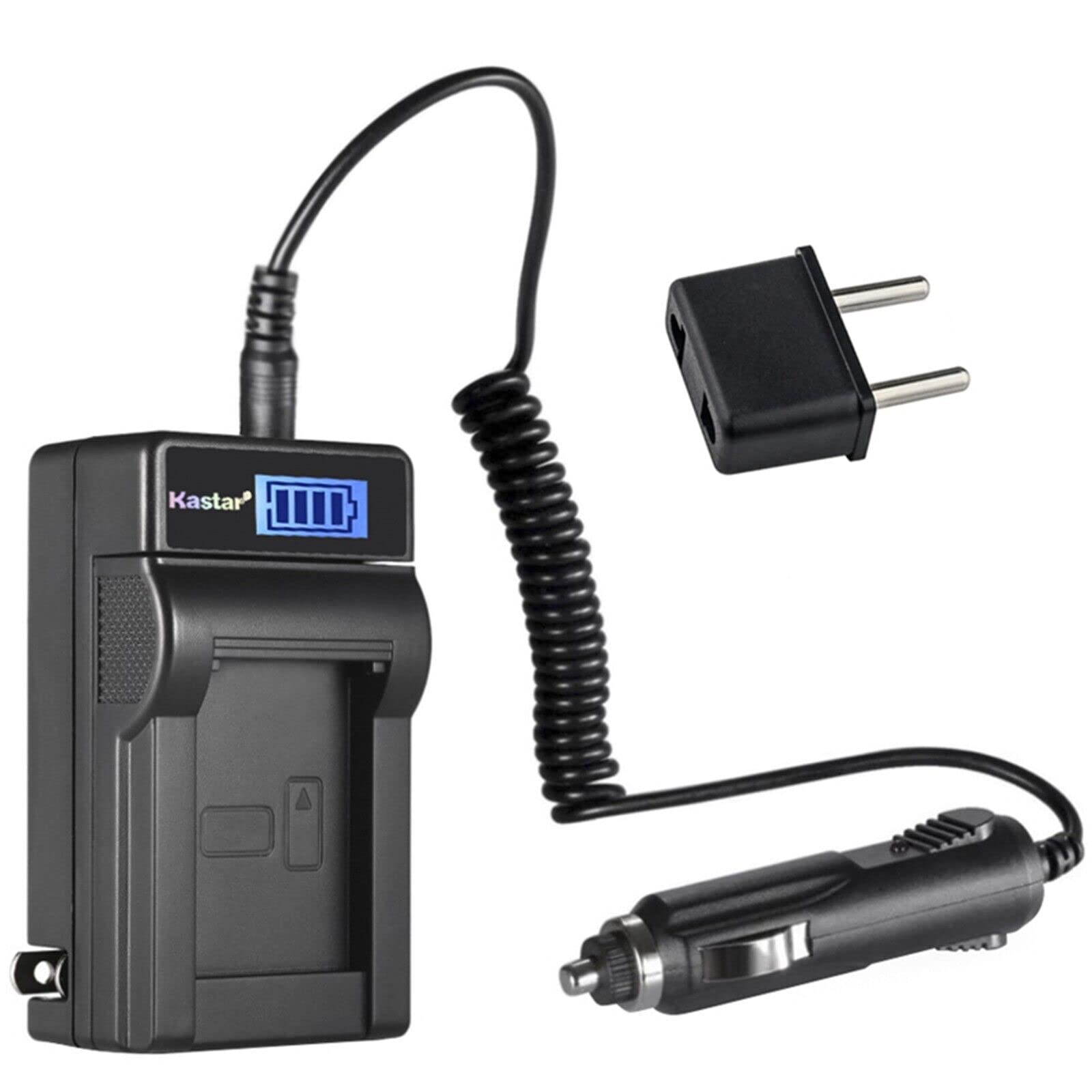 Vhbw Chargeur Compatible Kodak Pixpro AZ501 AZ421 Avec Adaptateur Voiture Et Témoin Charge