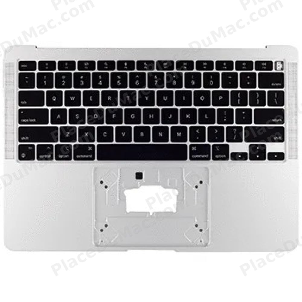 reboot Cover superiore per tastiera francese (A2337) argento MacBook Air M1 13 L2020 compatibile Apple Grade B