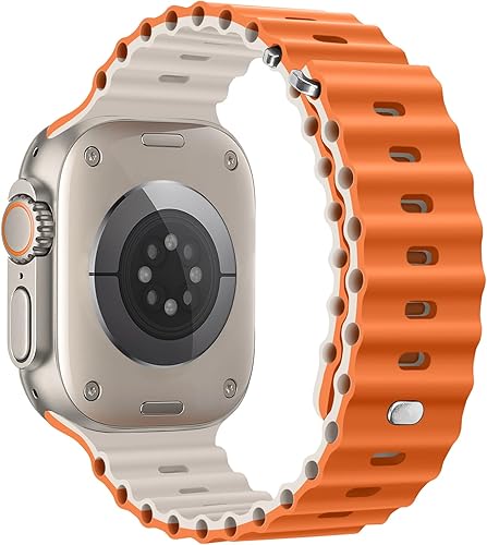 Miniatura 2 de Anlinser Correas compatibles con Apple Watch Band de 1.92, 1.77, 1.73 y 1.65 pulgadas, correa deportiva ajustable diseñada para Apple Watch Ultra