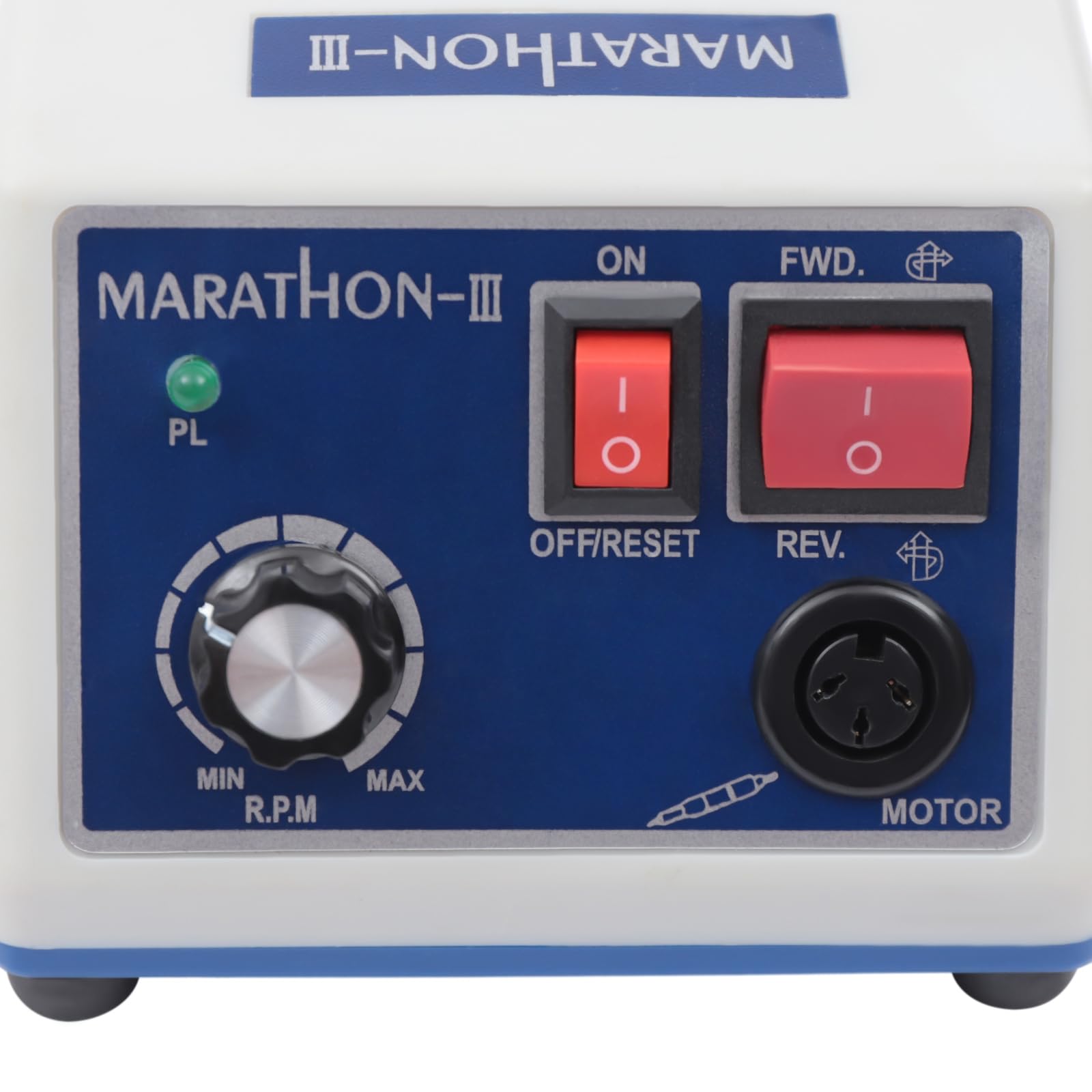 Micromotore da laboratorio, 0-35,000 rpm, motore elettrico da 2,35 mm, portabilità 65 W, lucidatrice per, gioiellieri, artigiani, attrezzature da laboratorio