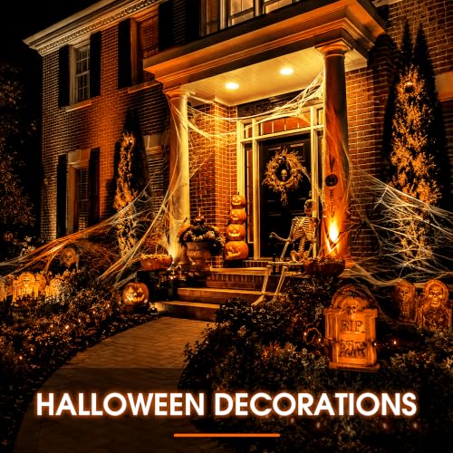 Image of L LOHAS LED Orange Halloween Flood Light Bulbs, PAR30 Flood Light Outdoor