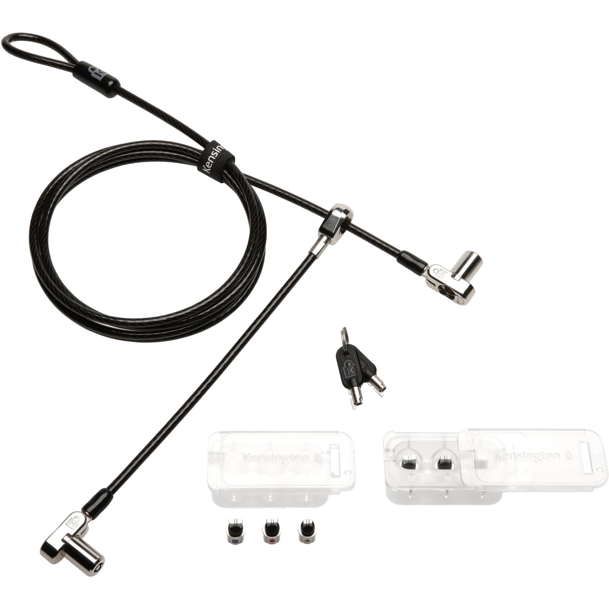 Amazon.com: Kensington Universal 3-in-1 Keyed Cable Lock - Twin