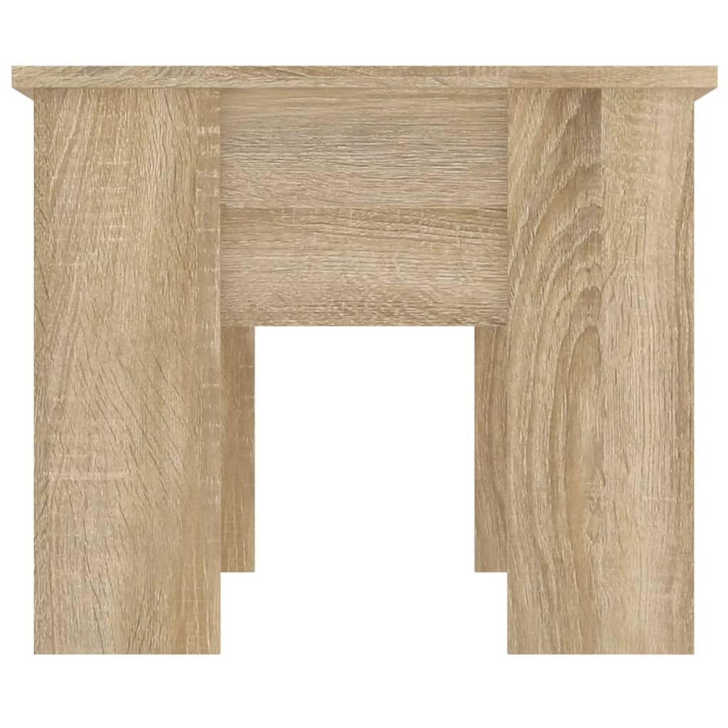 Couchtisch Sonoma-Eiche 79x49x41 cm Holzwerkstoff, Couchtisch, Wohnzimmertisch, Beistelltisch - für Wohnzimmer und Büro - Mittelpunkt für Ihr Zuhause