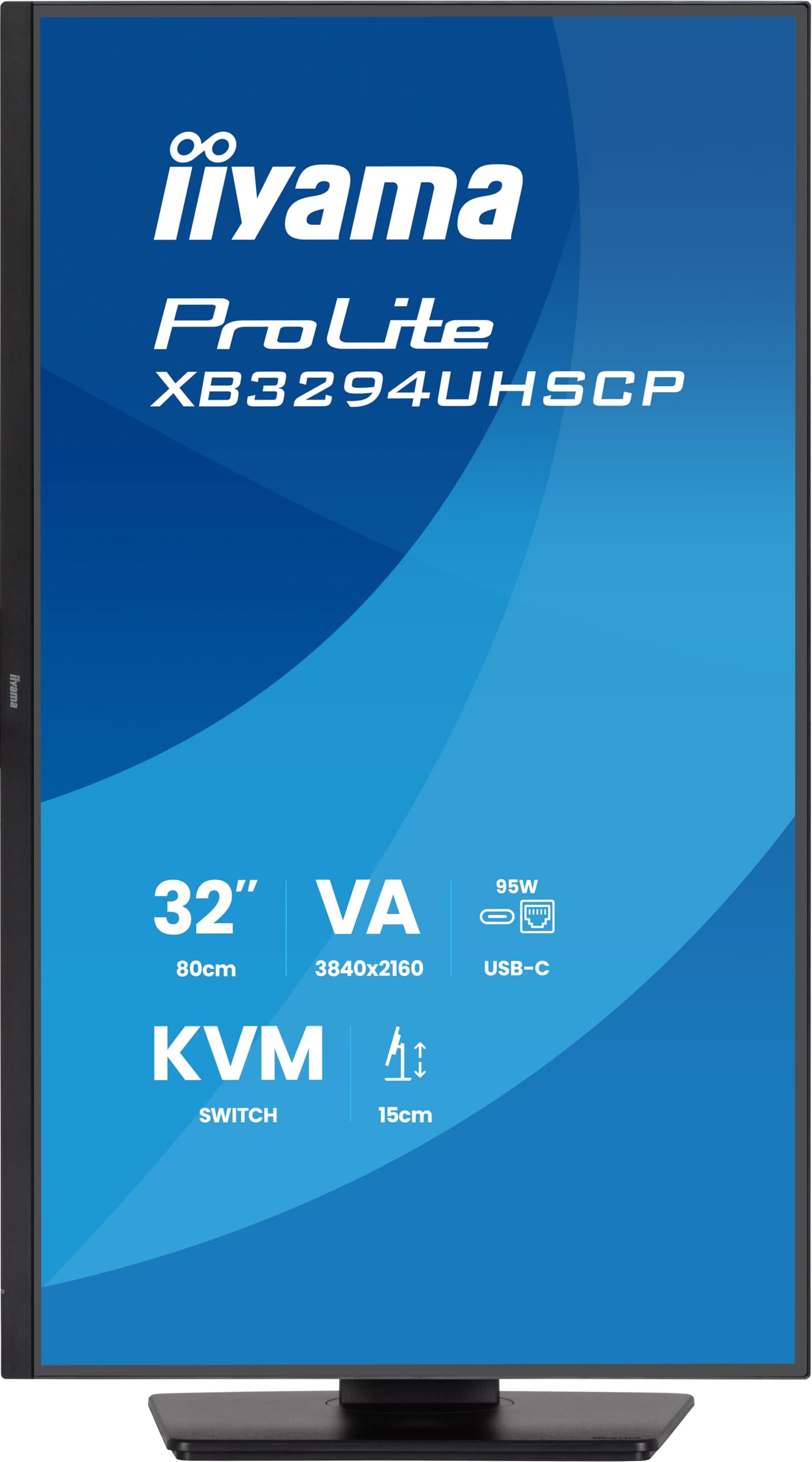 iiyama Prolite XB3294UHSCP-B1 4K UHD VA-Monitor