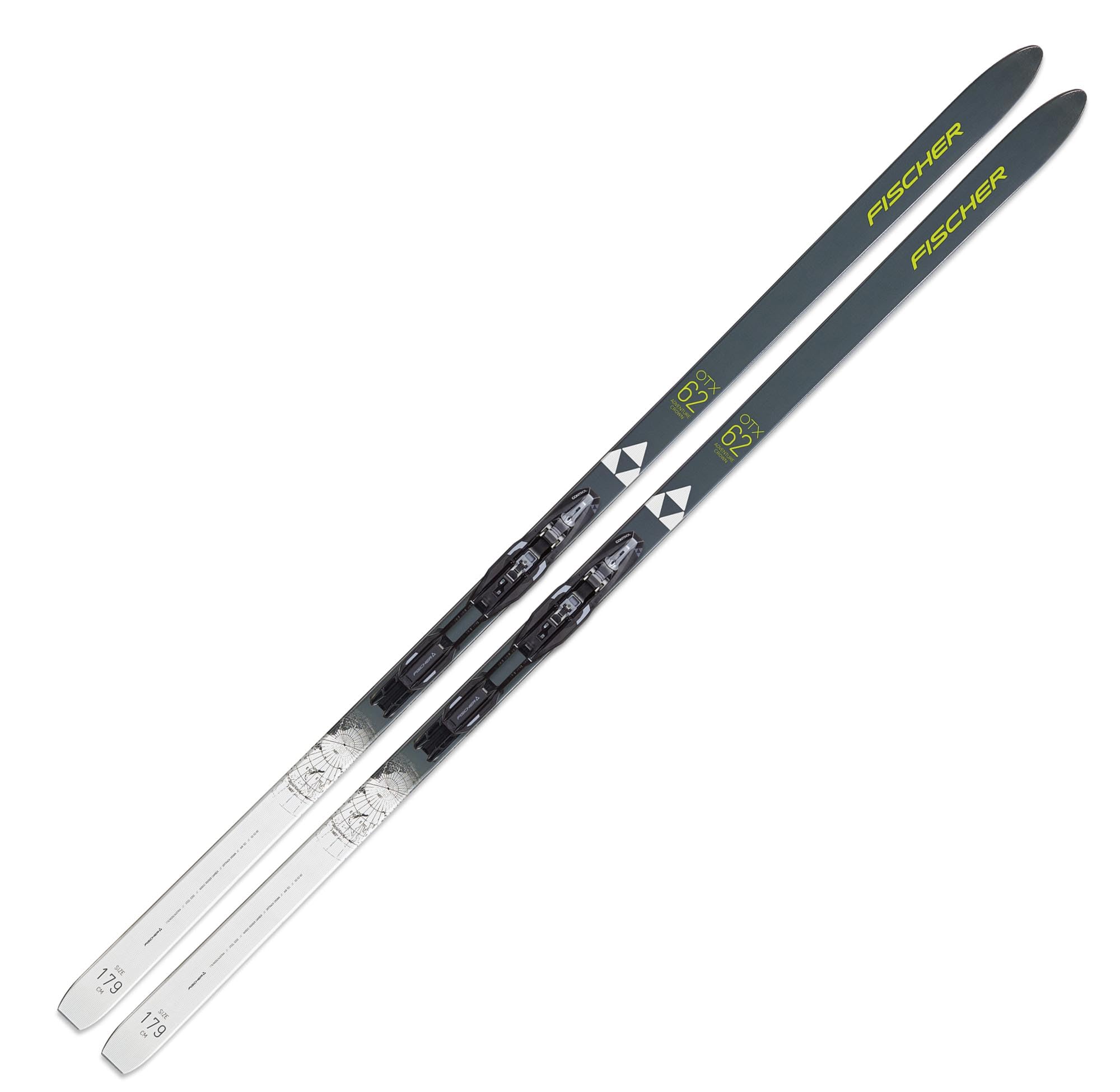 Fischer Langlaufski Adventure 62 Crown Xtralite Nordic Classic 2023 + Bindung Control Step IFP