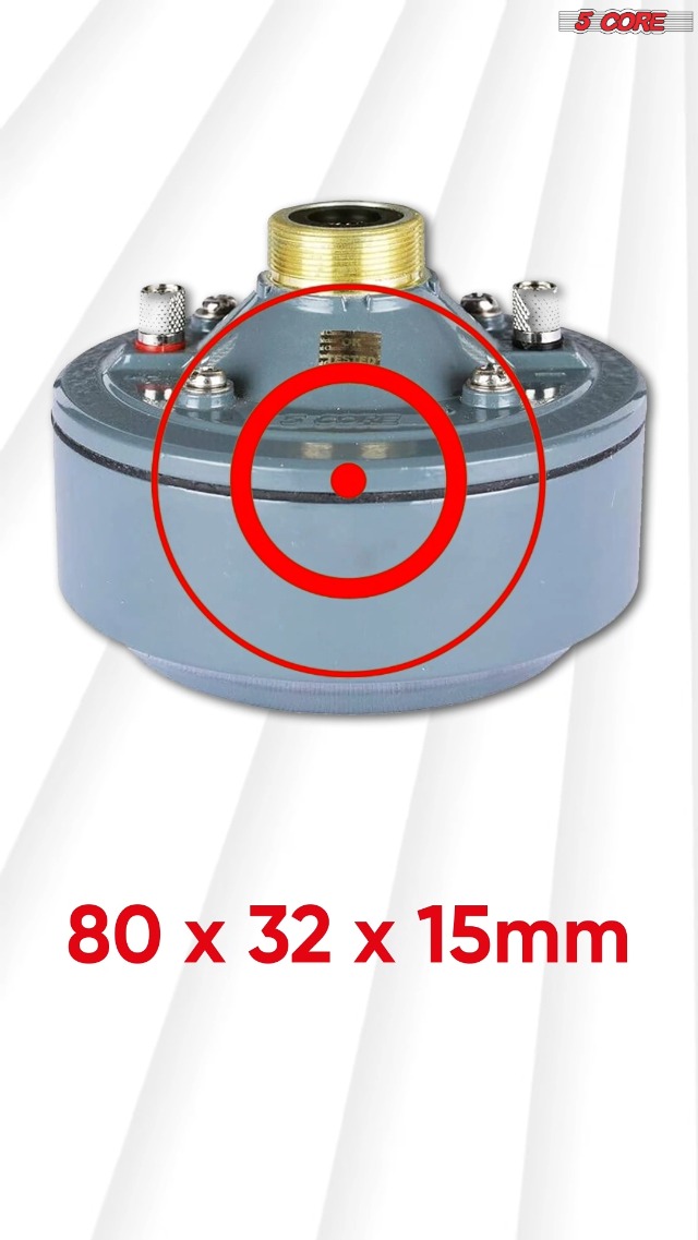 Amazon.com: 5 CORE Indoor Outdoor PA Horn Speaker - Waterproof