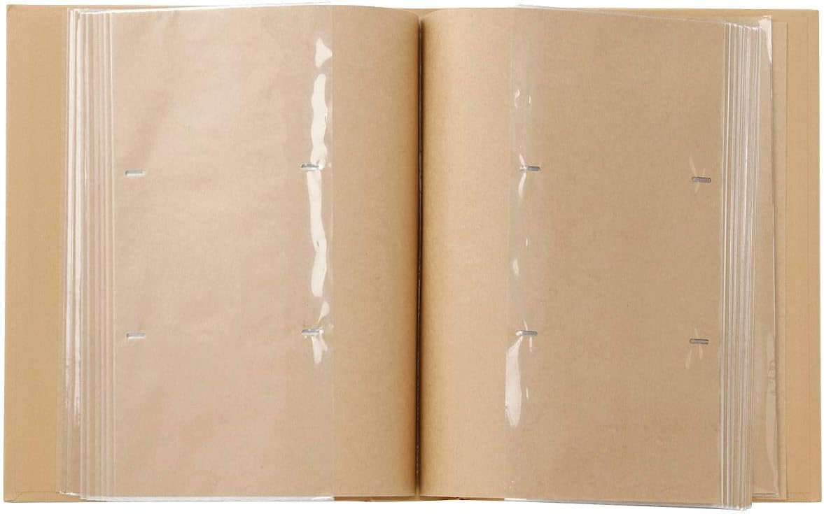 MUJI 82111248 Album, 3 Tiers, L Size, 300 Sheets