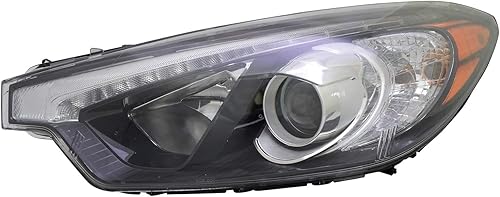 ALLIGATOR AUTO LIGHTS Repuesto para Kia ForteForte5Forte Koup EX 2015-2016 Conjunto de faros halógenos con bombillas derechalado del pasajero