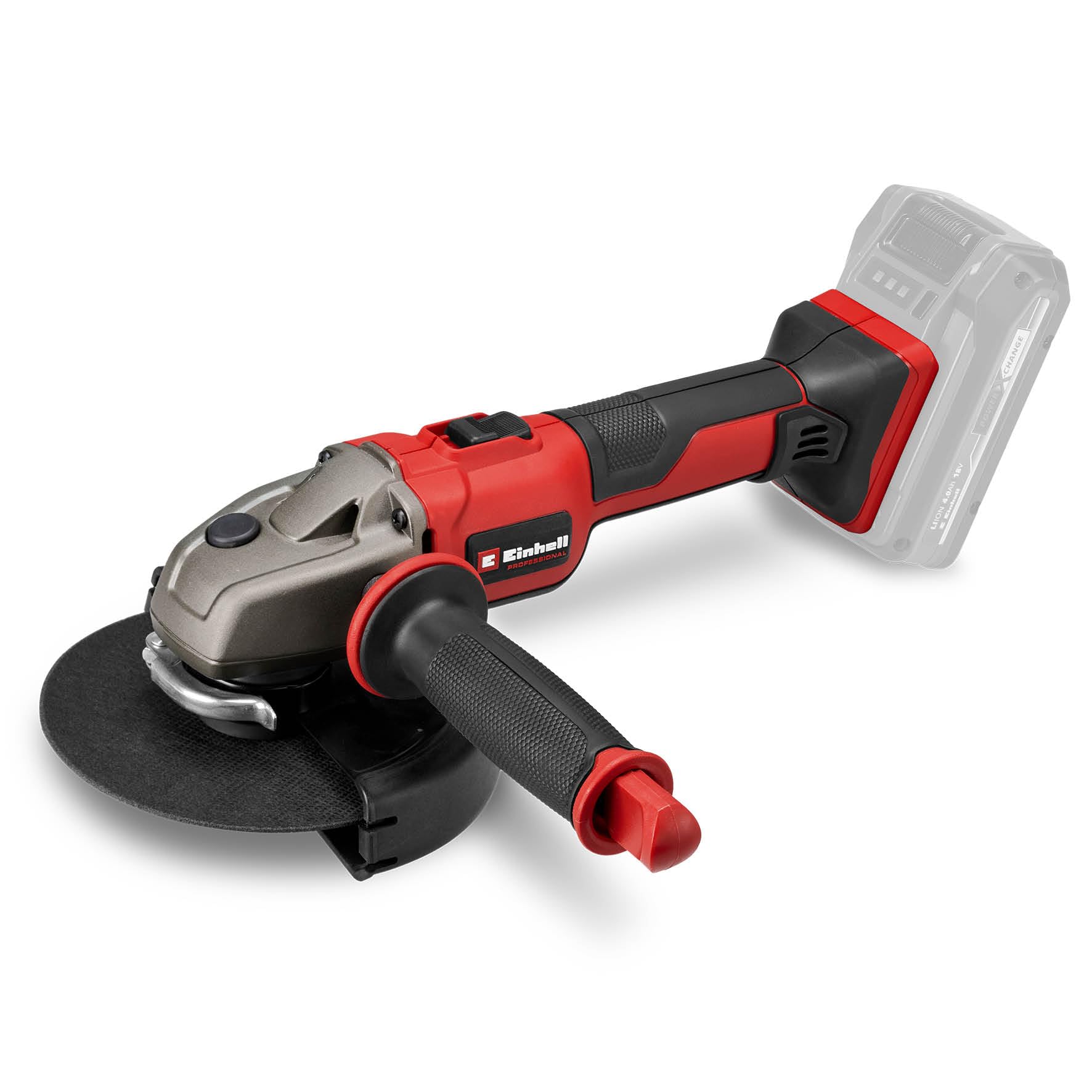 Einhell Professional Akku-Winkelschleifer AXXIO 18/150 Power X-Change (18 V, 700 W, 150 mm Scheibendurchmesser, 40 mm Schnitttiefe, Brushless, Softstart, inkl. Trennscheibe, ohne Akku)