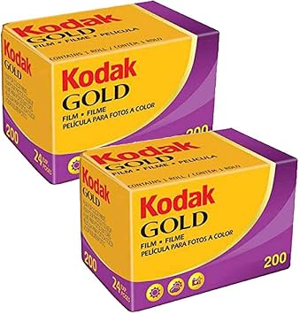 Kodak 6033963 Gold 200 135/24 Film Pack of 2